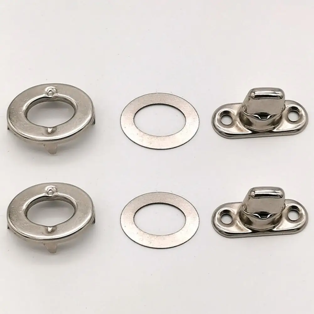 5 Sets Elegant Box Snap Fastener  Twist Lock Zinc Alloy Snap Buckle  High Strength Case Snap Fastener