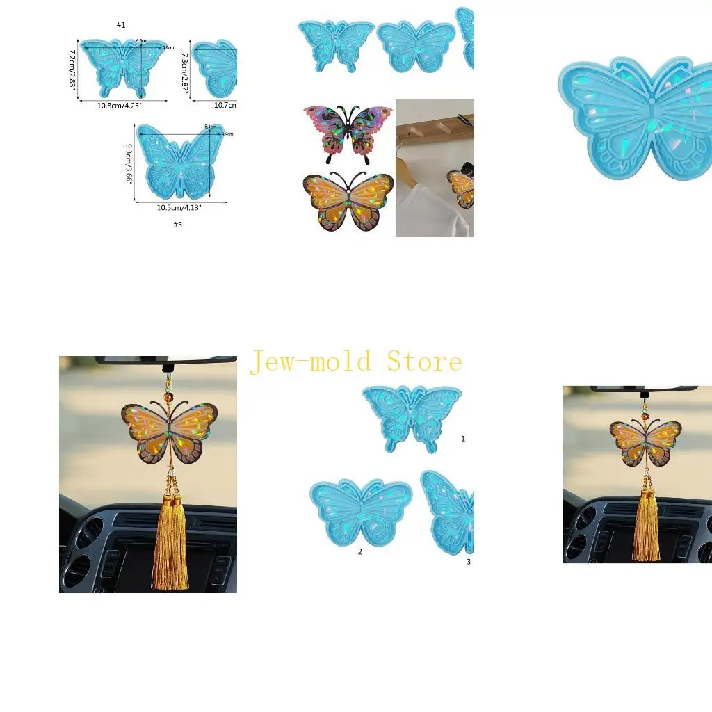 

C71B Silicone Light and Keychain Moulds with Hole Keyring Pendant Crafts