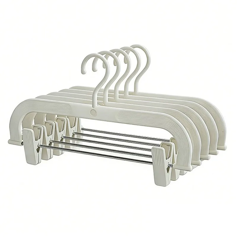 new-5pcs-set-anti-slip-clothes-hangers-wind-proof-multi-purpose-skirt-and-pants-racks-for-trousers-wardrobe-drying-clip