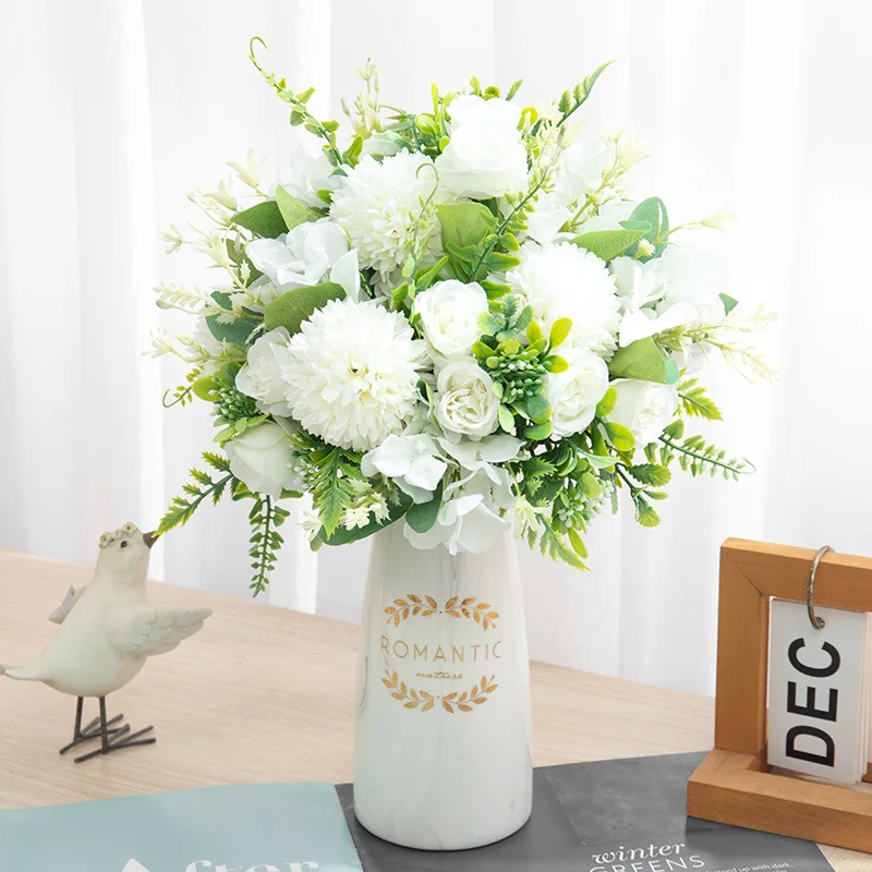 1Pc 29CM Silk Rose …