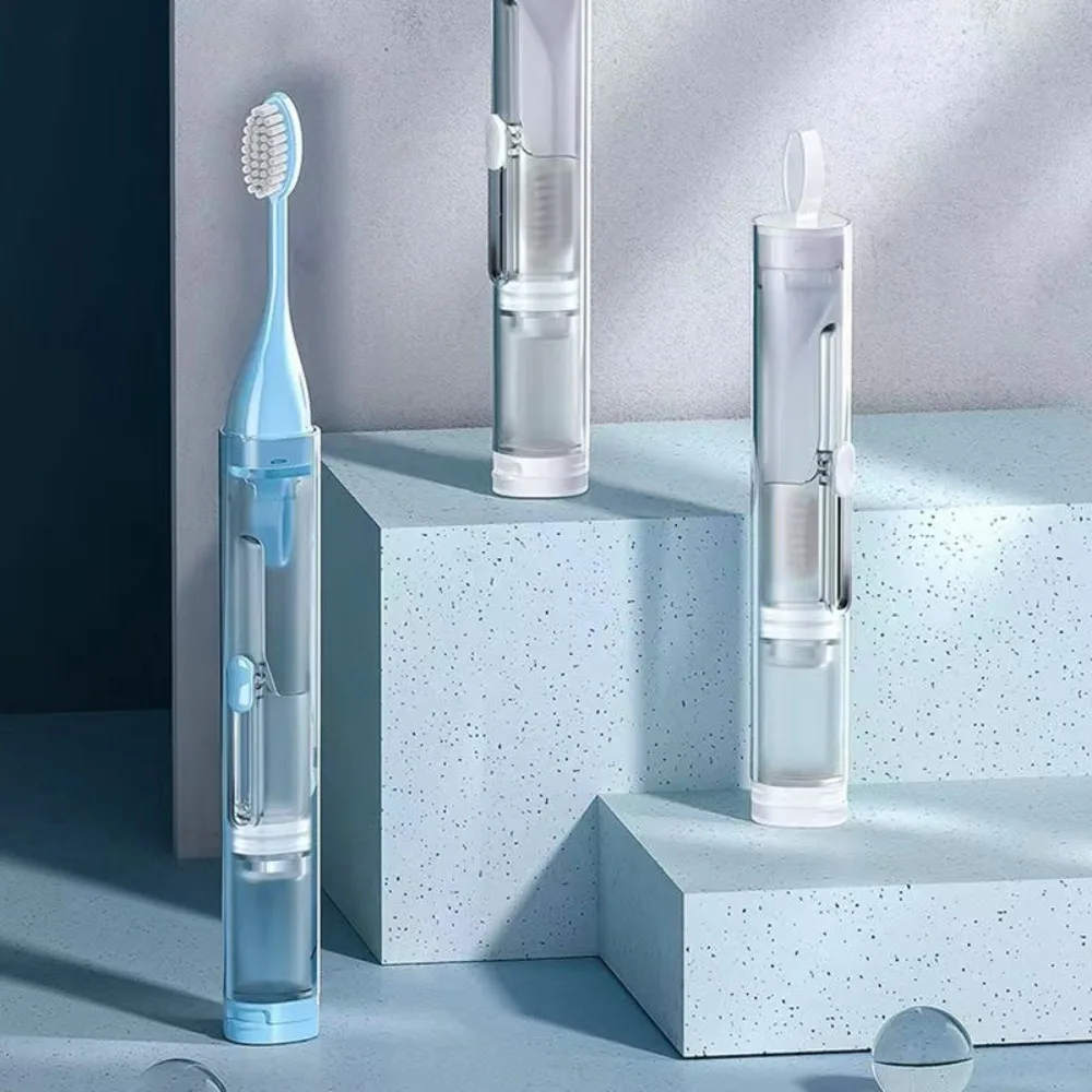 

Easy to Use Portable Folding Toothbrush Creative Soft Clean Tools Health Toothbrush Set Outdoor