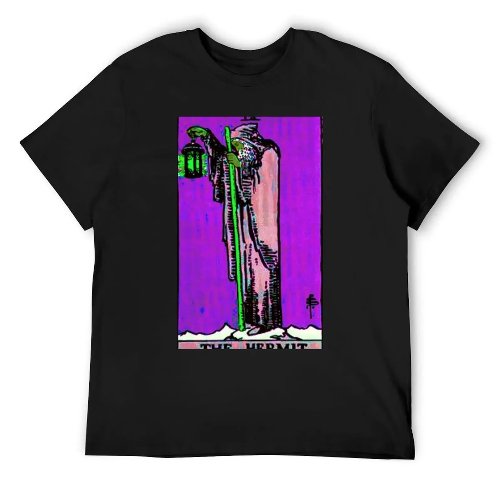 The Hermit Tarot TWISTED T-Shirt summer top essential t shirt street wear mens graphic t-shirts big and tall