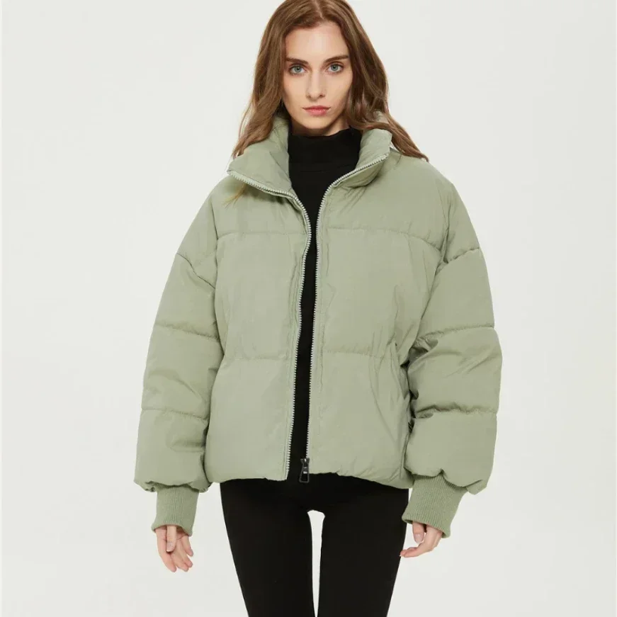 

Осенне-зимняя новая женская одежда, городское повседневное свободное пальто, хлопковое пальто для женщин