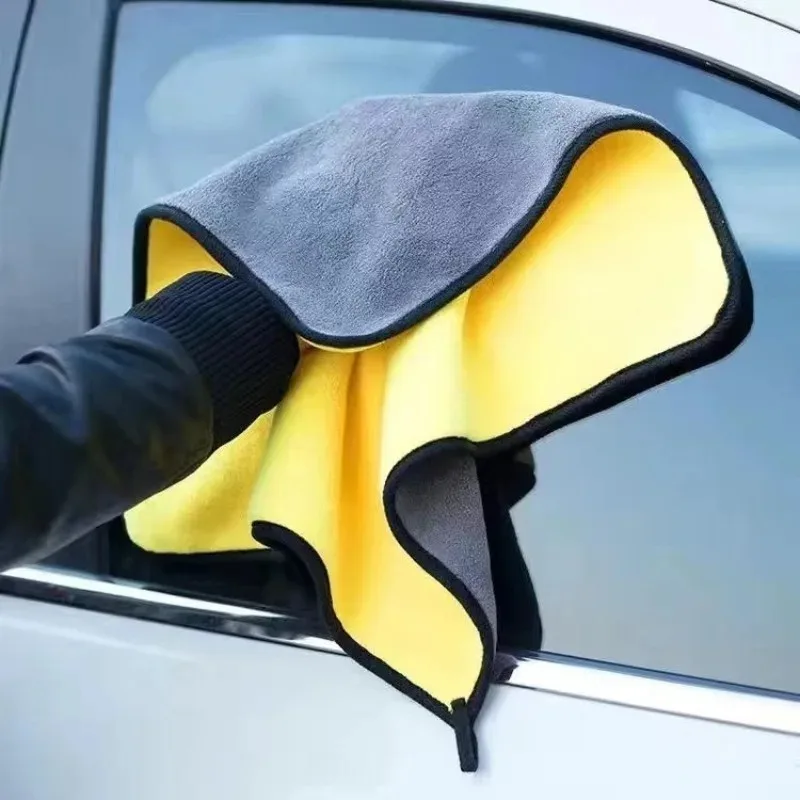 High-End Microfiber Car Wash Towel Absorbent Superior Quality Auto Cleaning Detailing Cloth for Car Wash Drying
