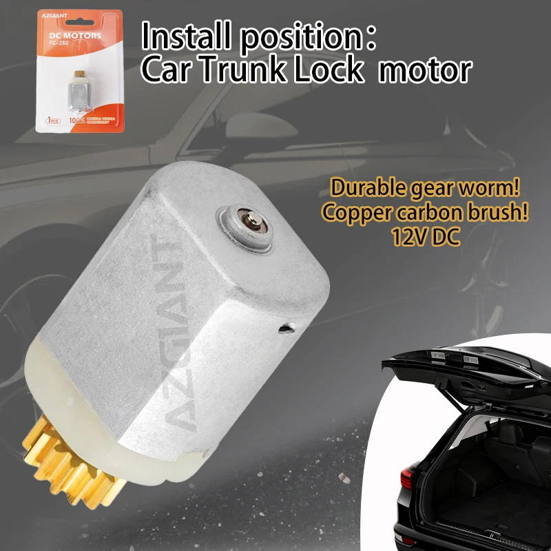 

AZGIANT для Tesla Model X Plaid 2021 2022 2023 Автомобильный привод замка защелки крышки багажника, двигатель постоянного тока 12 В, легко устанавливаемые детали