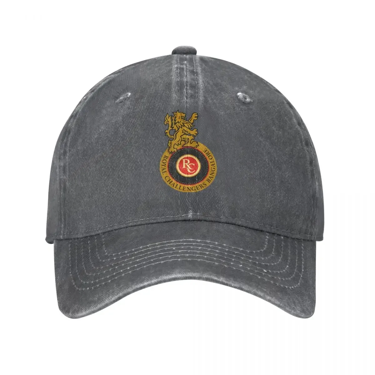 

Royal Challengers Bangalore Team Мужские бейсболки Потертые джинсовые шапки Кепка для тренировок на открытом воздухе Неструктурированная мягкая шляпа Snapback
