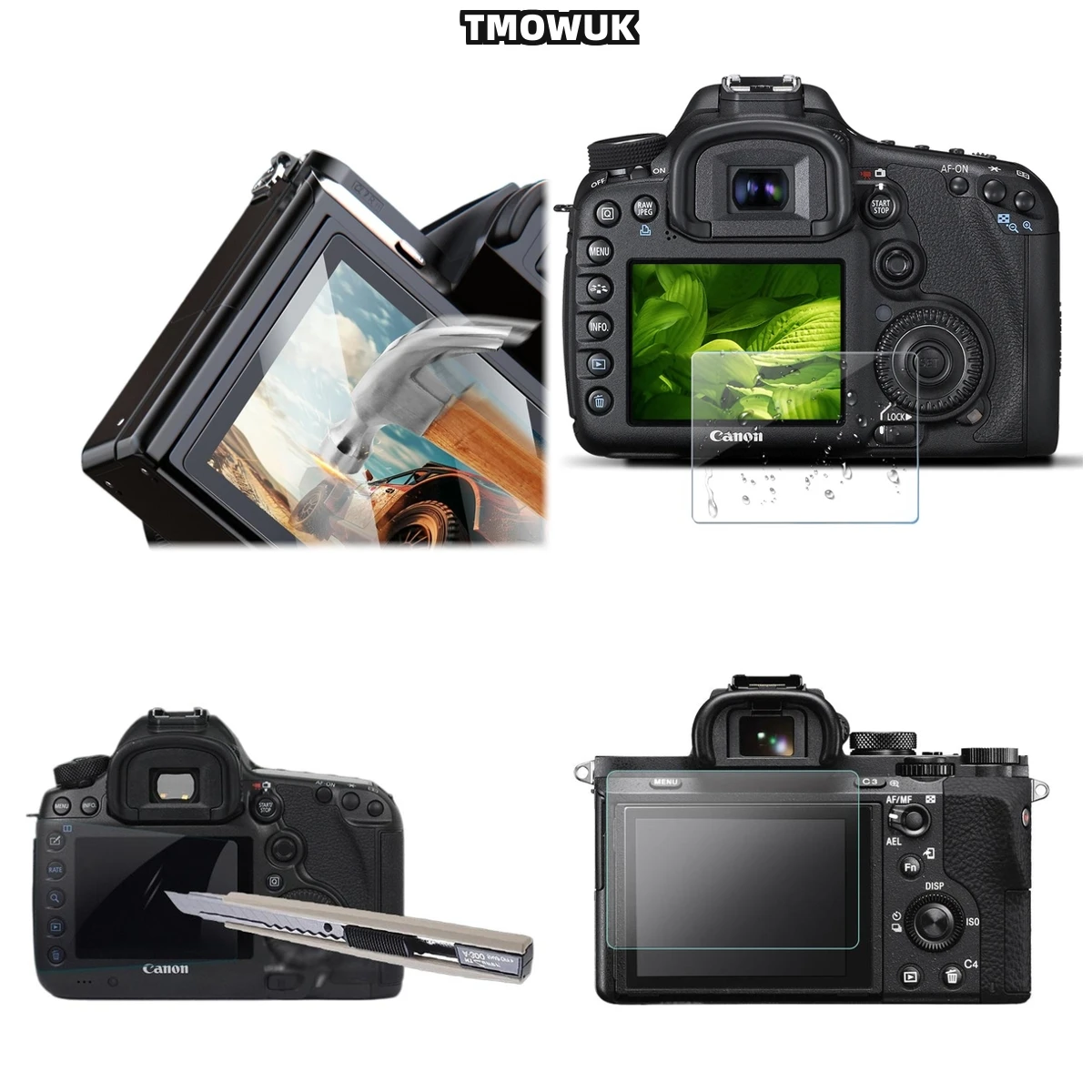 

For Fujifilm X70 XT-3 Tempered Glass Screen Protector 9H Hardness LCD Protective Film HD Clear Anti-Scratch
