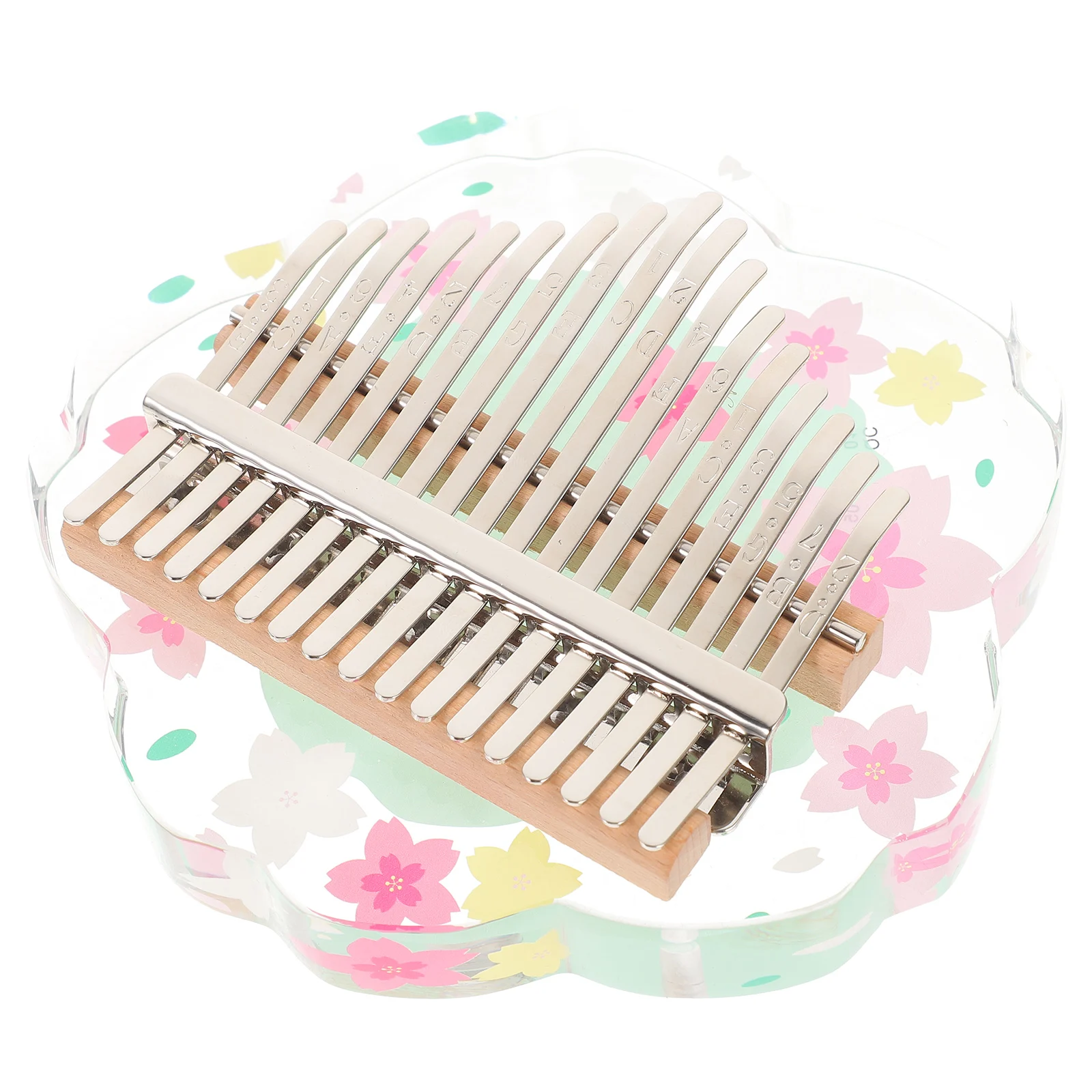 

1 set 1 Set Mini Thumb 8-Key Kalimba Portable Finger Piano For Kids Beginners Small Musical Instrument Wooden Metal Hand Piano