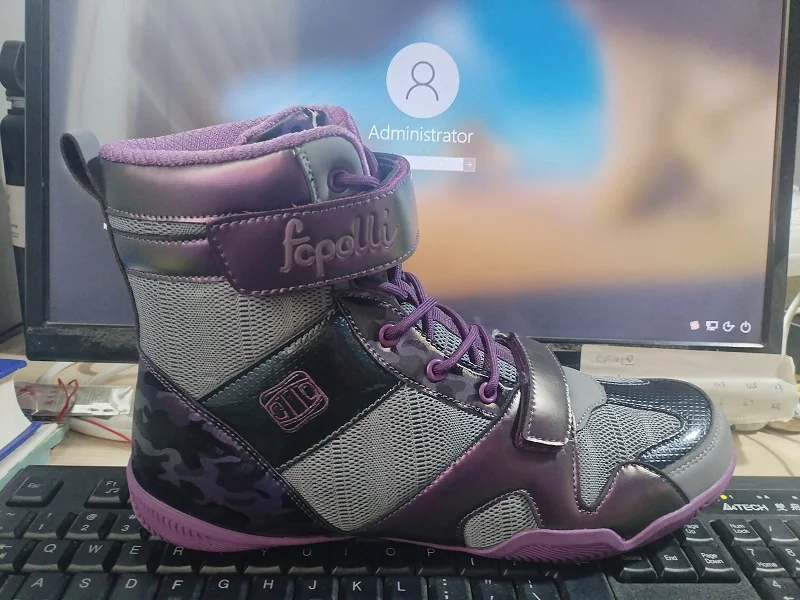 

Classic Brand Unisex Boxing Fighting Boots Designer Competition Sport Gym Training Shoe Top Quality Wearable Wrestling Sneakers