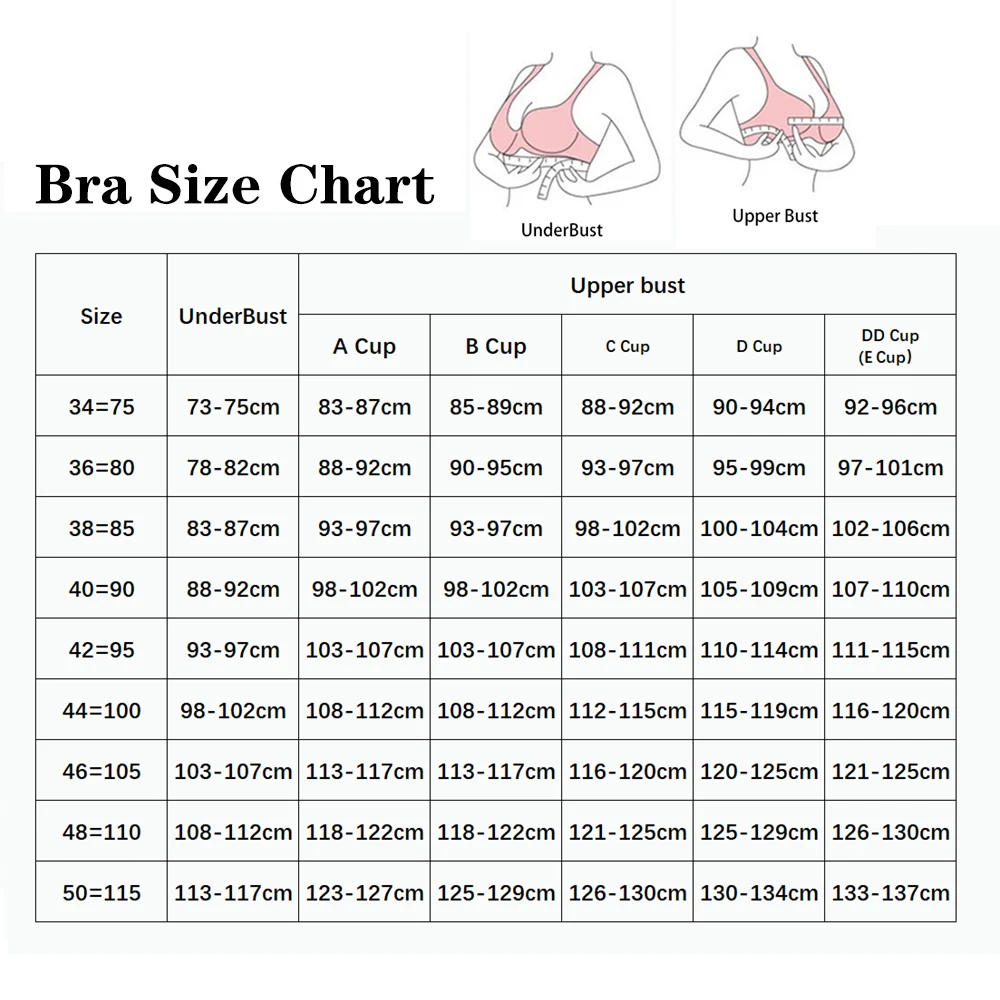 Push up Bra for Woman Sexy Plus size Brassiere AB Cup Wireless  Padded Bras Comfortable Underwear