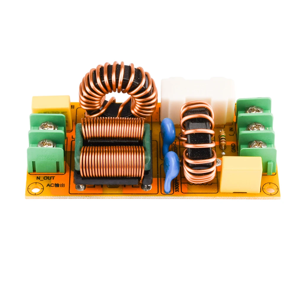 Imagem -05 - Filtro de Interferência Eletromagnética Filtragem de Alta Frequência para Placa do Carro ac 110250v 2a 4a 10a 20a Emi