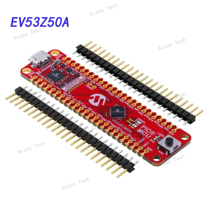 Avada Tech EV53Z50A PIC / DSPIC PIC16F18076 Curiosity Nano Evaluation kit