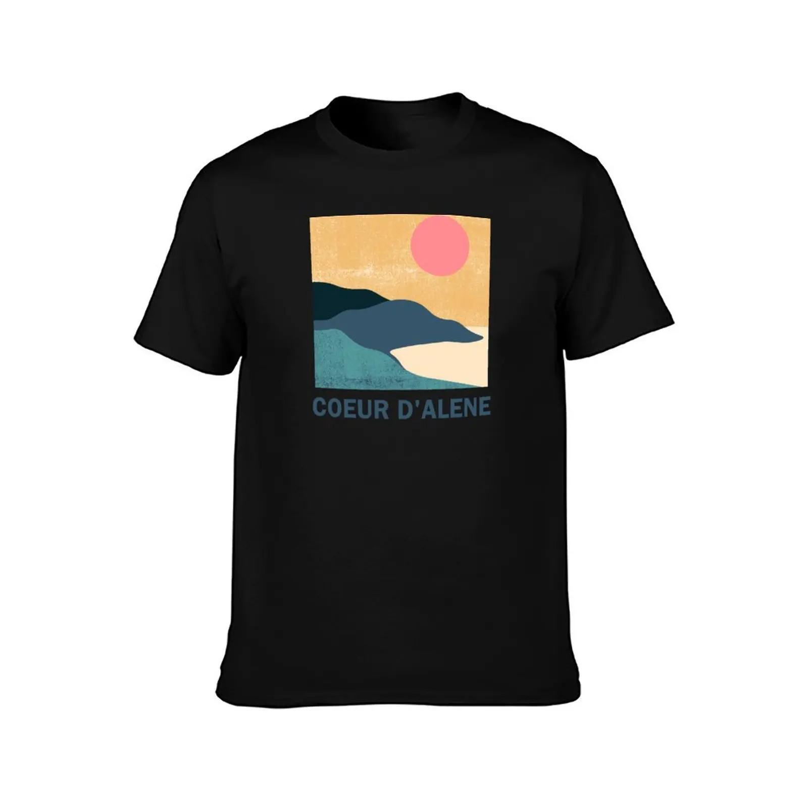 Coeur d'Alene, Idaho T-Shirt Work Casual Loose Fit T-Shirt