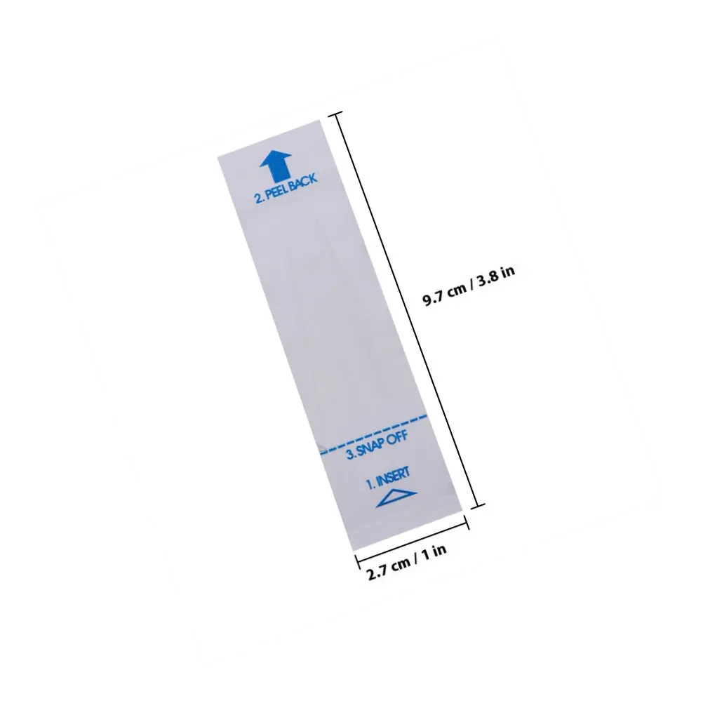100Pcs Pe Disposable Thermometer Covers Sterile Safe Germ-Free Universal Fit Digital Thermometers Baby Non- Temperature