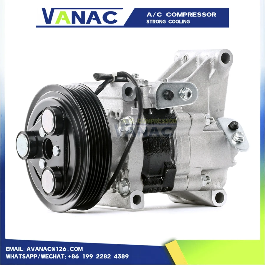 

Компрессор переменного тока кондиционера DG8061450 D65161K00E D65161K00D V09A1AA4AK D651-61-K00B D651-61-K00A для MAZDA 2 2007-2016