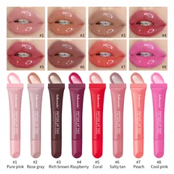 Plump Moisturizing Glossy Mirror Lip Gloss Nutritious Lip Oil Cosmetic Portable Lip Makeup Reduce Fine Lines On Lips For Women