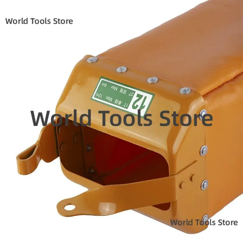 Electric Hoist Chain Storage Bag Open Type Narrow & Wide Mouth Electric Crane Replacement Accessory