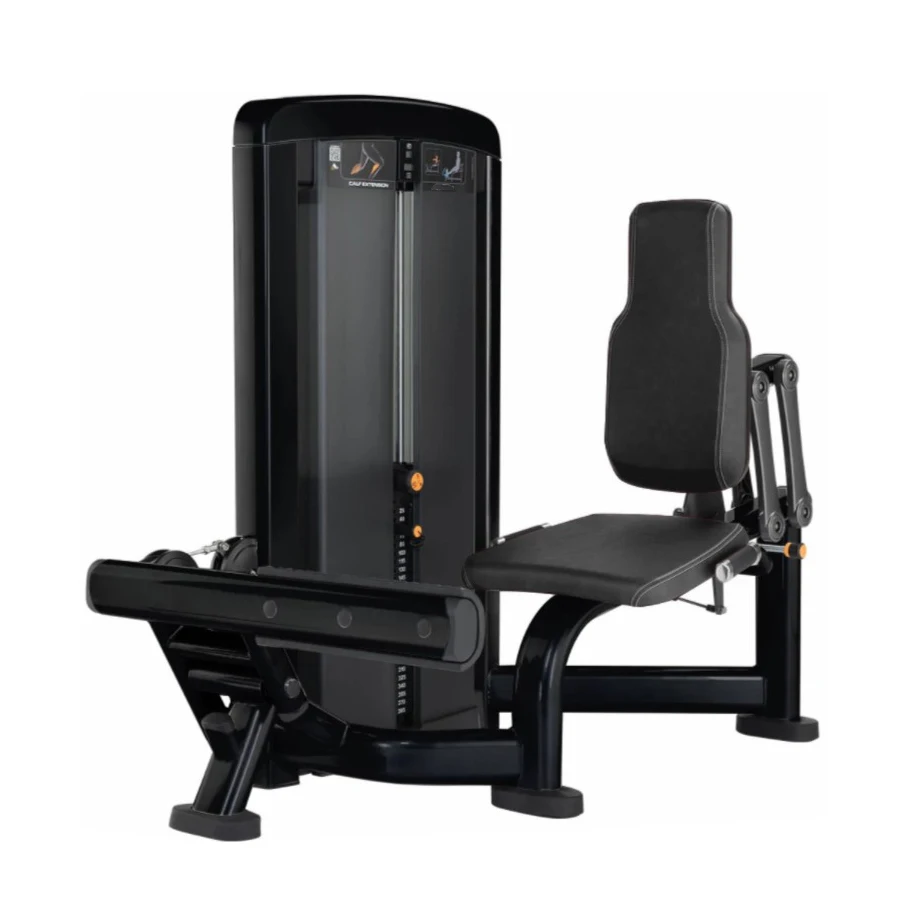 Factory Customized High quality Commercial Fitness Gym Machine Pin Loaded Seated Calf Stretching Selection Calf Extension