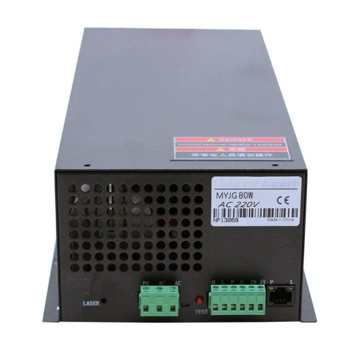 CO2 60W 80W 100W cutting machine engraving accessories 120W laser power supply view 5