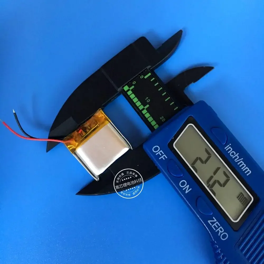 폴리머 리튬 배터리, 602020 200mAh 포지셔닝 시계, 어린이 시계, MP3 카메라, 포스트 백, 충전식 리튬 이온 셀, 3.7V