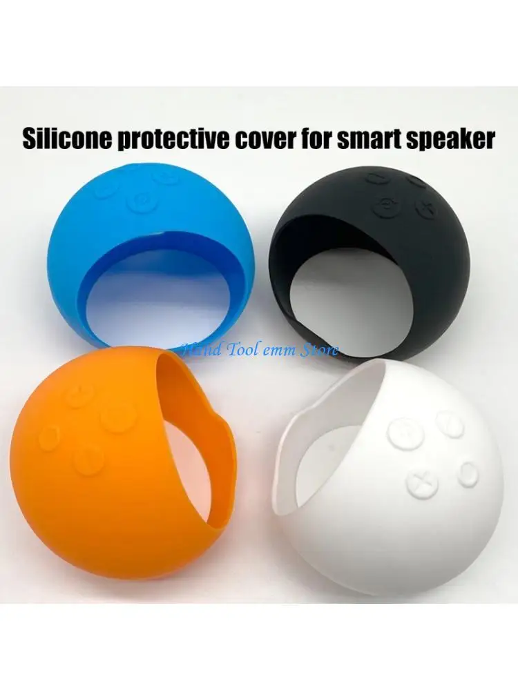 

H37F Silicone Speakers Protective Sleeve Speakers Case for Dot 4 Speakers