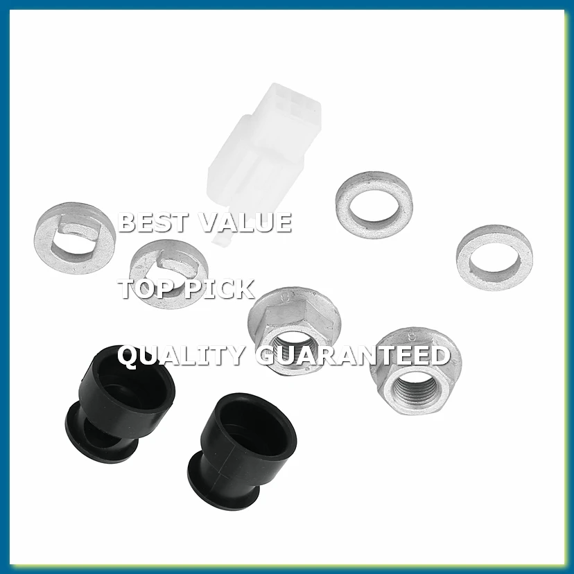 E-Bike Electric Bicycle Hub Motor Axle Front Lock Nut /Lock Washer /Spacer /Nut Cover with 12mm Shaft
