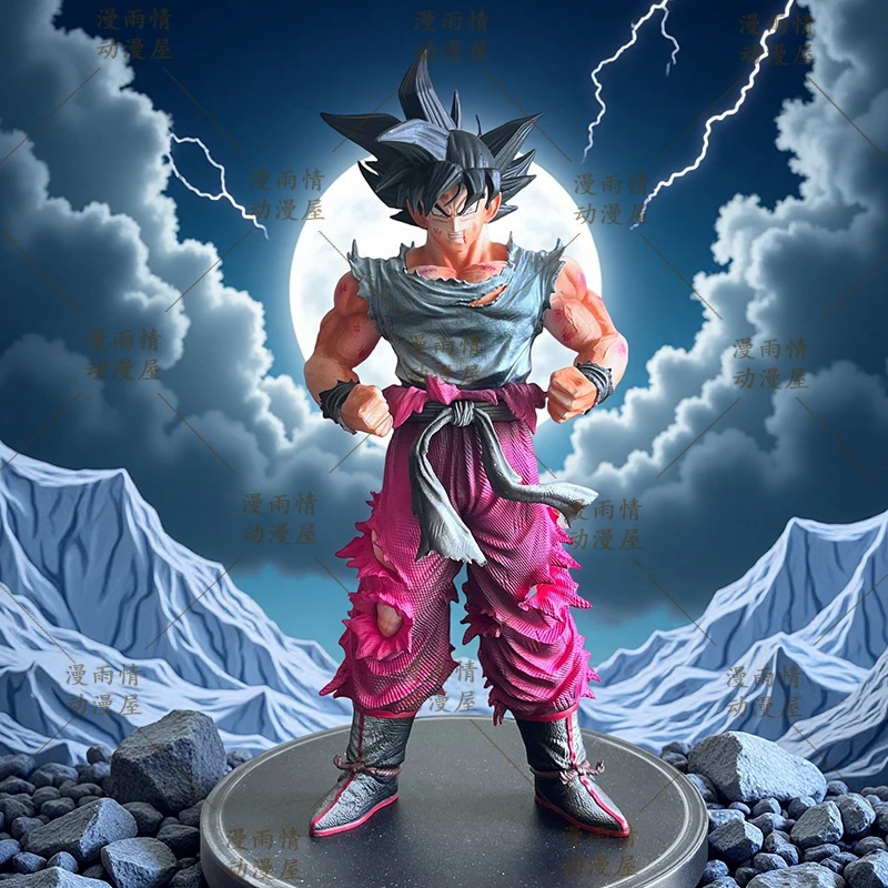 

27cm Dragon Ball Anime Figure Weekly Version Ys Son Goku Super Explosive State Saiyan Collectible Anime Model Ornament Gifts