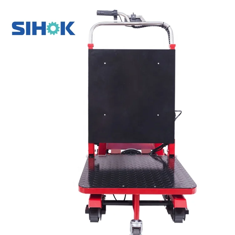 China factory customized commercial electric hand carts stair climber crawler stair climbing trolley crawler stair climber