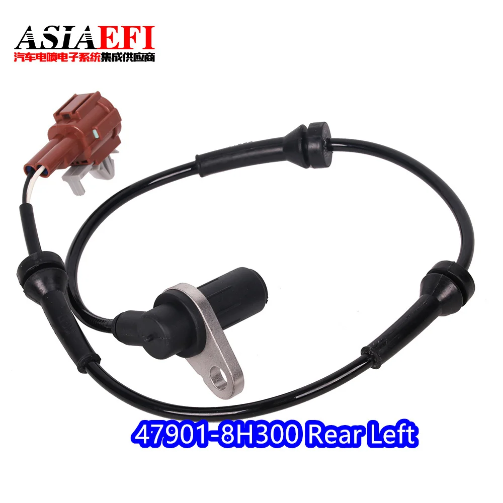 high quality 47900-8H300 47901-8H300 Rear Right or Rear Left ABS Wheel Speed Sensor For Nissan X-Trail 2000-2003