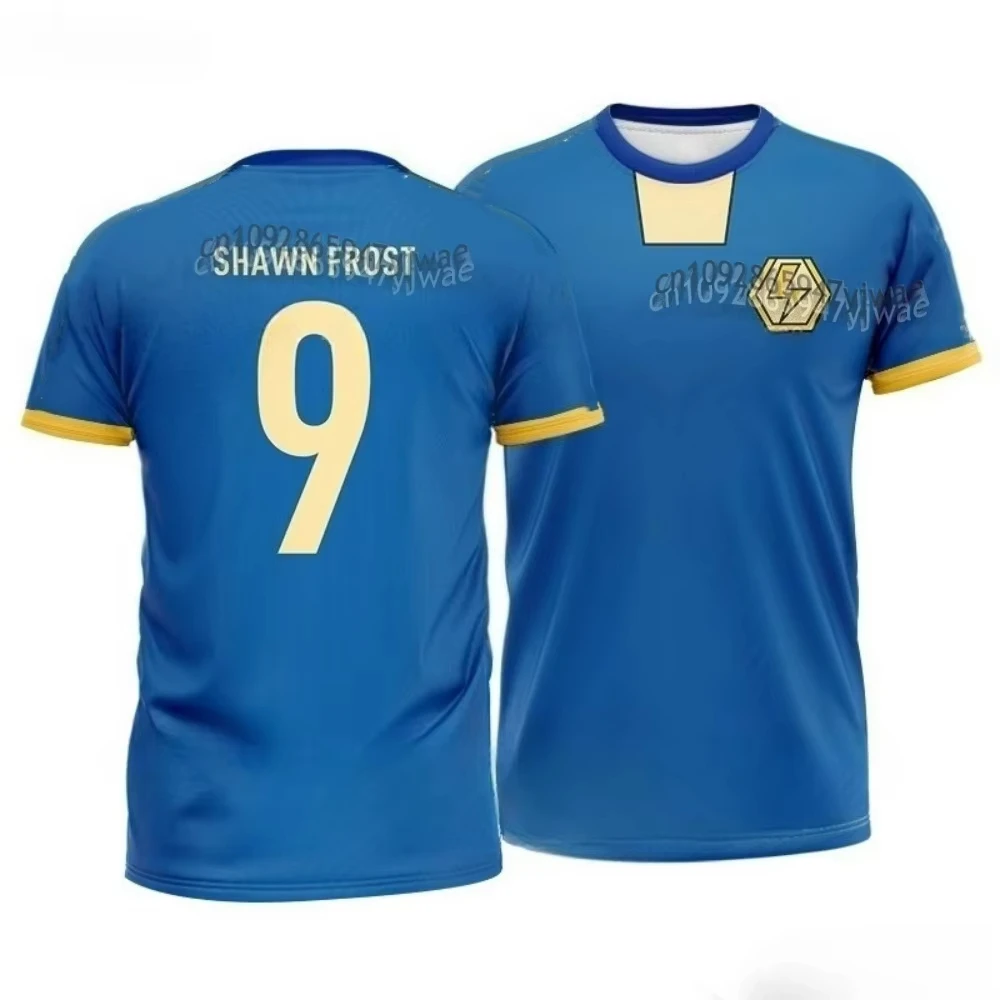 Men's Women's Japan Soccer Anime Jersey Inazuma Eleven Kaio Short Sleeve Sports Casual Breathable Daily T-shirt Tops