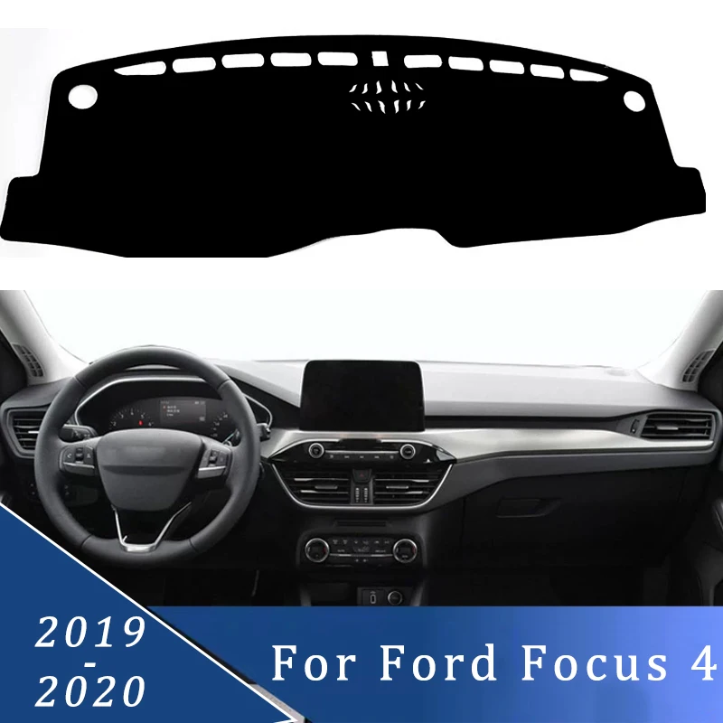 

Car Dashboard Cover Sun Shade Mats Avoid Light Pads Instrument Panel Protective For Ford Focus 4 2019-2020 Model Car Accessories