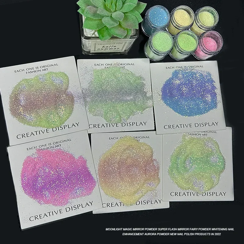 

Сверкающий порошок с блестками, блестящий УФ-светочувствительный порошок, меняющий цвет для капельного клея ручной работы, поток конопли, живопись