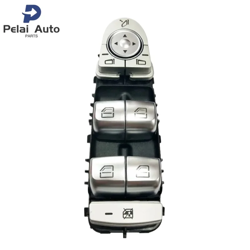 2059056811  2059051713 Brand New Car Front Left Black Beige Power Window Lifter Switch  For Mercedes Benz