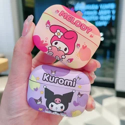 Niedliche Cartoon Sanrio Kuromi Melodie Kopfhörer Schutzhülle für Airpods Pro, 3 und Pro2 bequem zu tragen