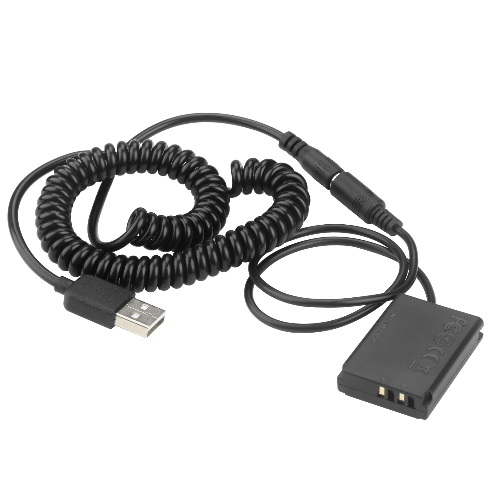 مقرنة DR-ge DC لكاميرا كانون ، USB إلى بطارية صميمية ، كابل طاقة ، 5 فولت ، مناسب لكانون G7X ، مارك II ، G1X ، G7X ، MII ، G5X ، G9X ، SX720 ، NB13L