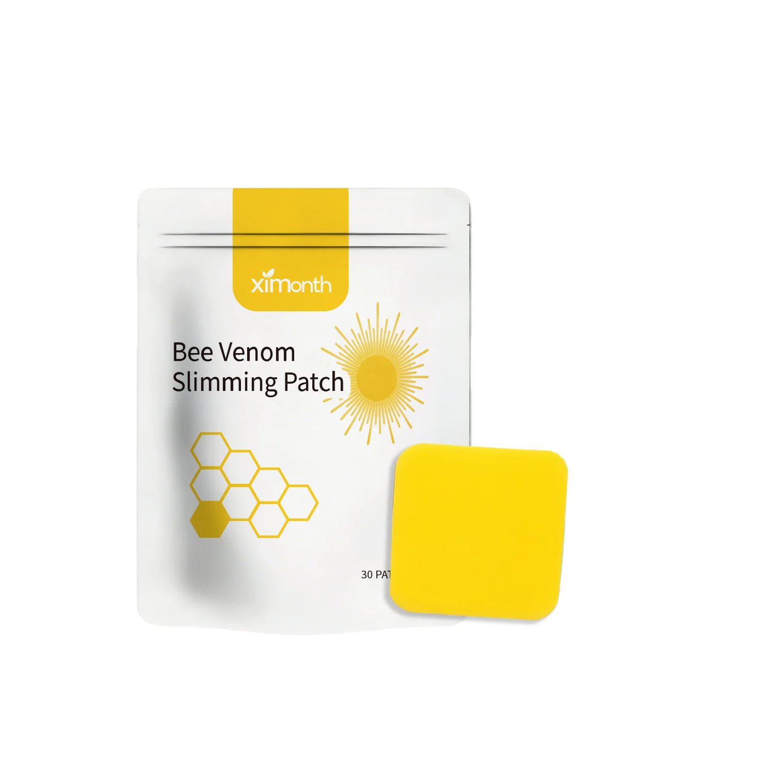 Bee Venom Slimming Patches Burning Fat Firming Belly Skin Weight Loss Improve Stomach Edema Reduction Detox Body Shaping Patches