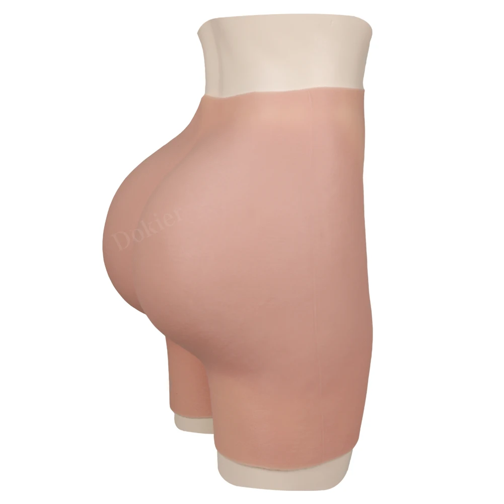 Dokier Oversize Crossdresser Silicone Shape wear Realistic Hip pads and Butt Pads Flexible Hip Enhancer Panties for Drag Queen