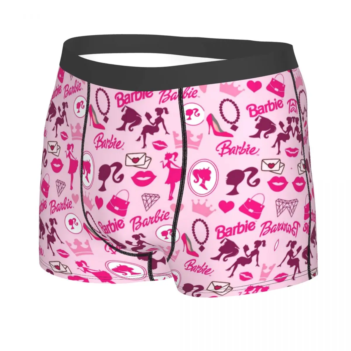 Custom Barbie Boxers Shorts Mens Briefs Underwear Fashion Underpants