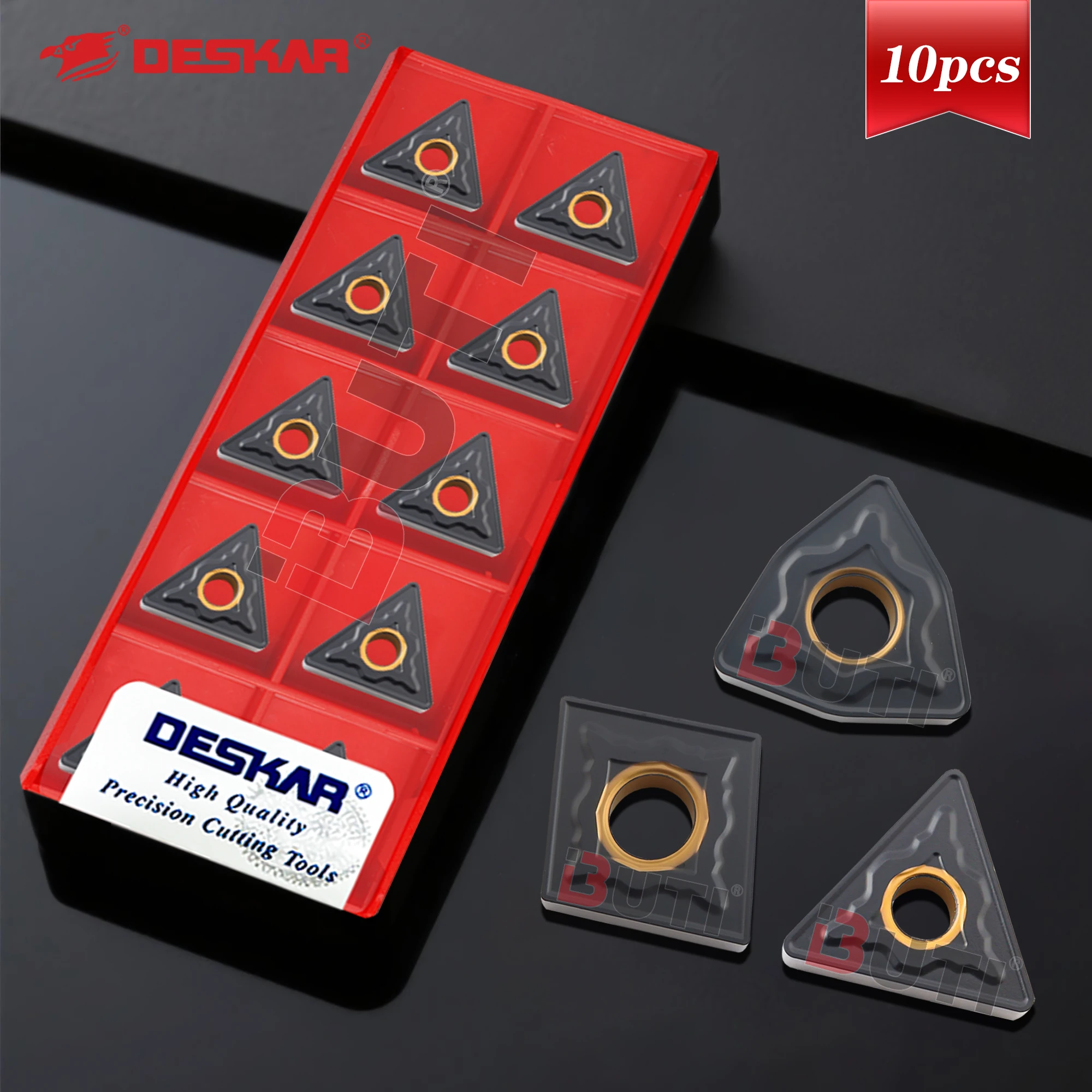 

TNMG160404-DK WNMG080408-DK CNMG120412-DK LF3018 DESKAR 100% Original Blades Cast Iron Outer Circle Cutting Durable Lathe Tools