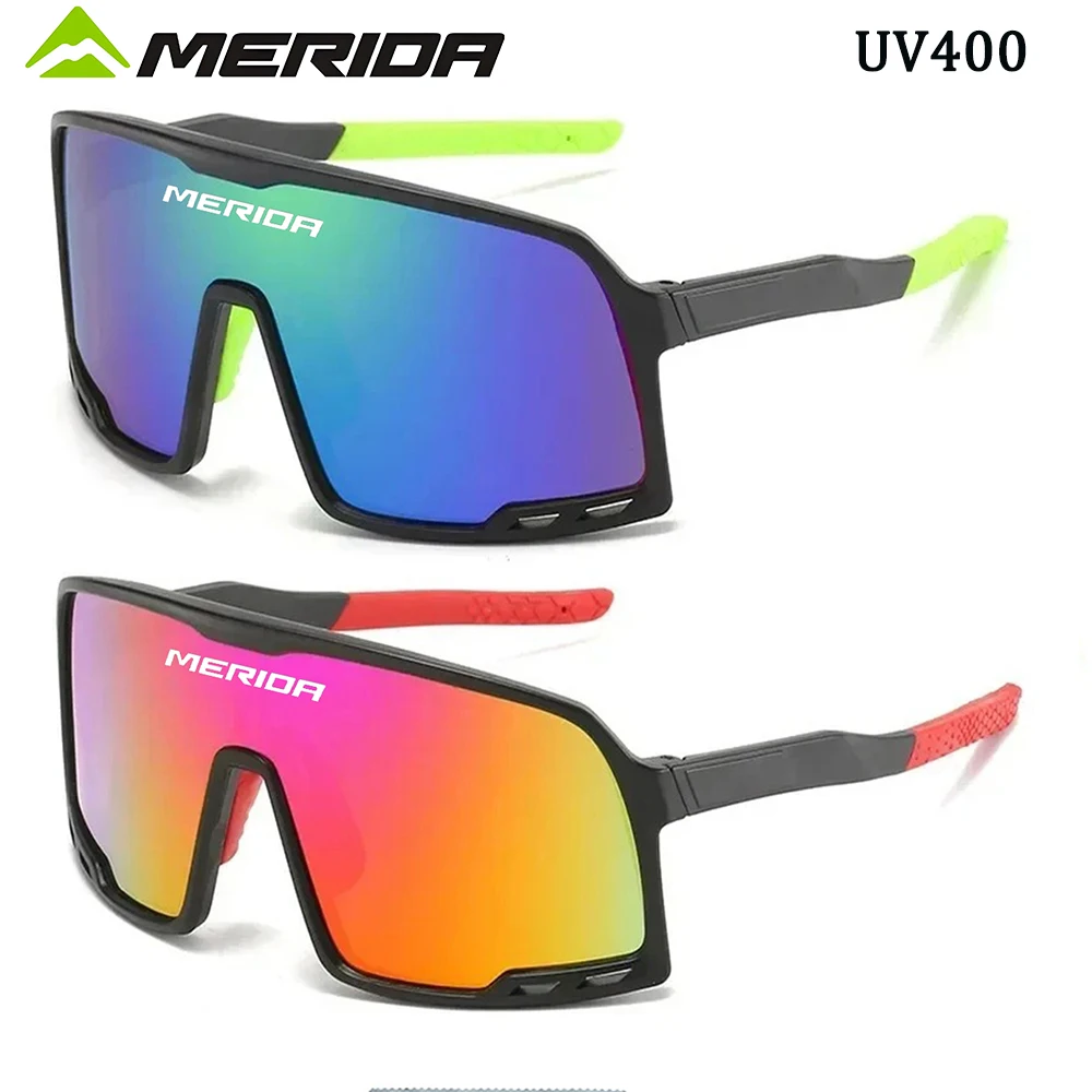 Merida Cycling Sunglasses for Men Cycl Glasses Mountain Bicycle Goggles Women Outdoor Sports Running UV400 Eyewear