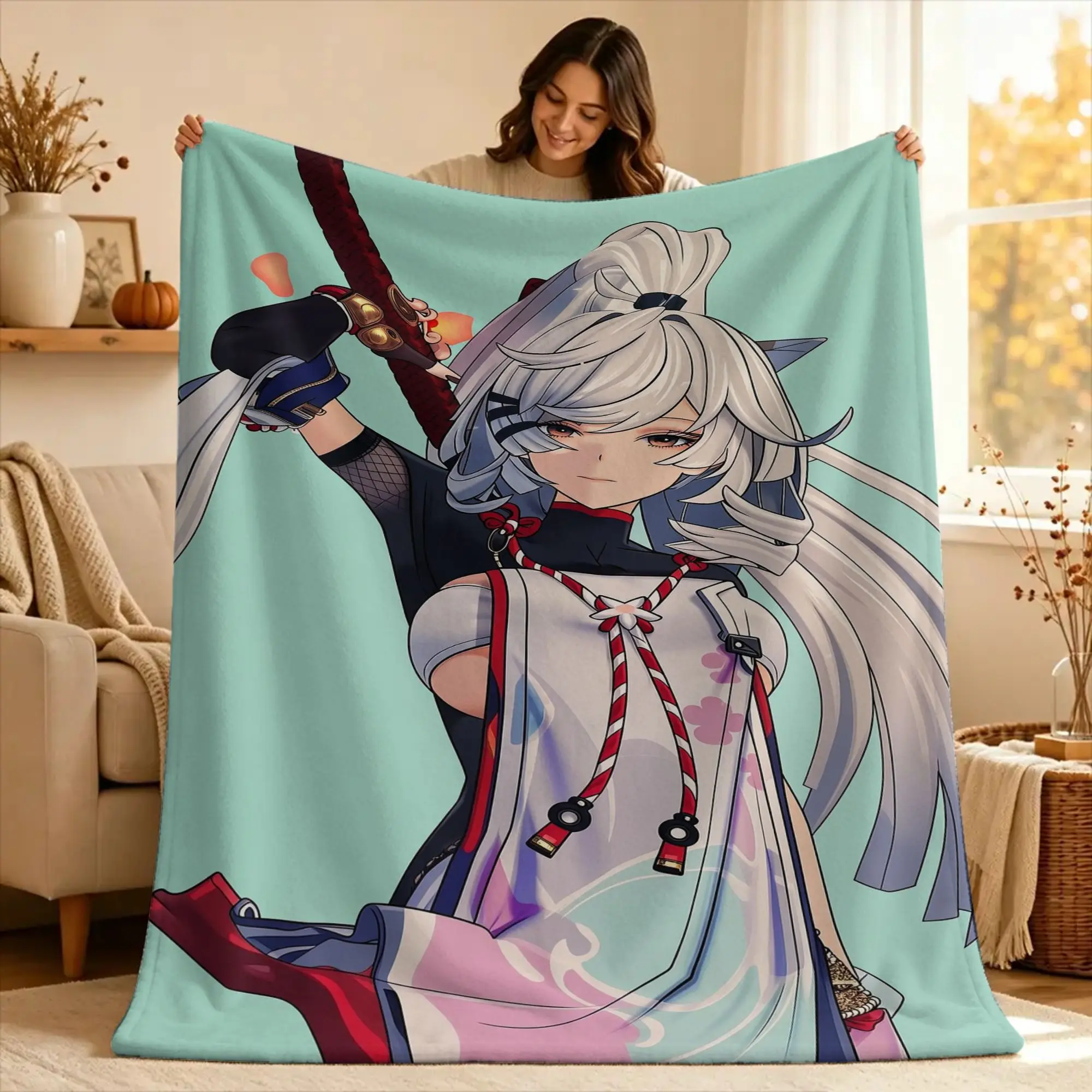 Z-Zankou Game NTE  Blanket Quality Warm Soft  Throw Blanket Winter Boy Girl Home Decor Street Trend Bedspread