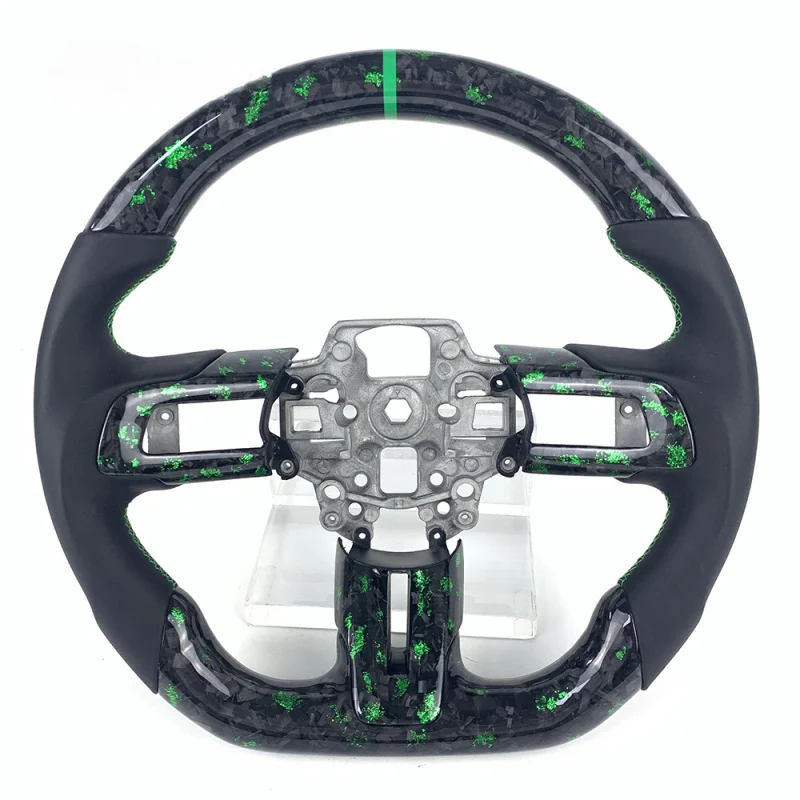 

Для Форд Мустанг 2015-2020 | Индивидуальный руль из натурального углеродного волокна