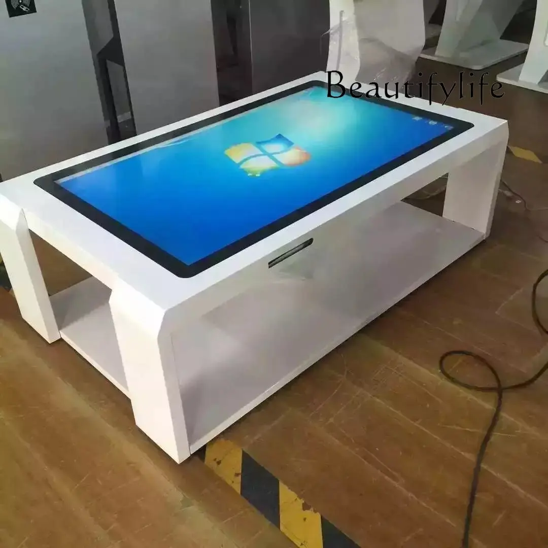 C80 Smart touch screen coffee table multi-functional entertainment touch desktop capacitive screen game all-in-one machine
