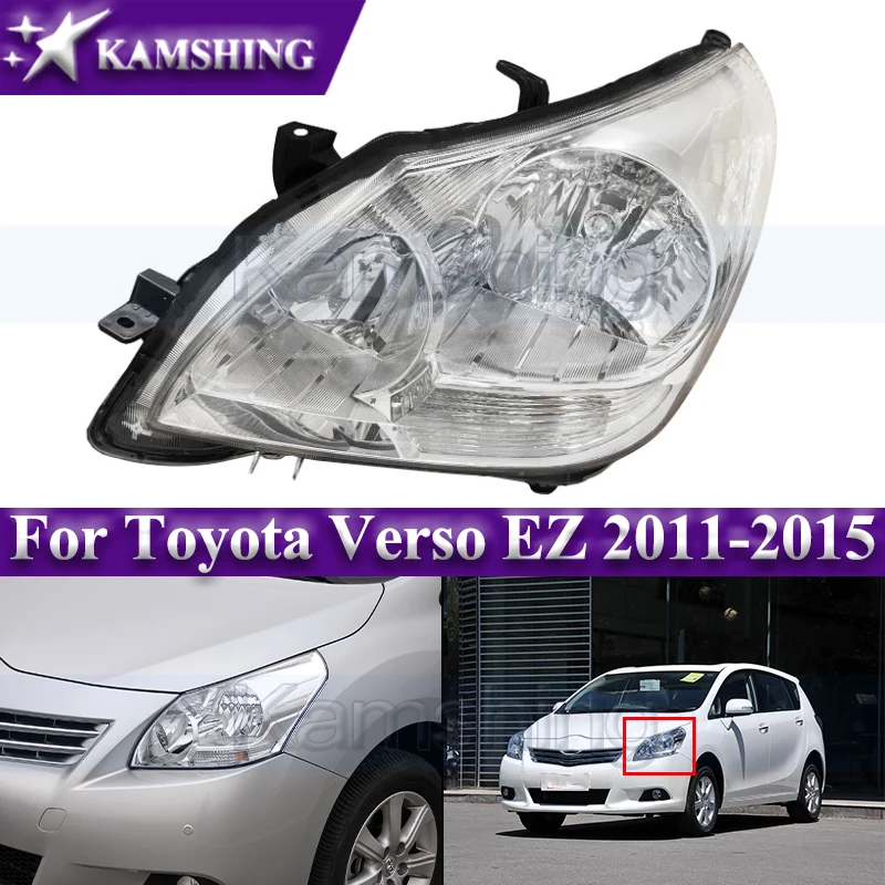 Kamshing Front Bumper Headlight For Toyota Verso EZ 2011-2015 Front Head Light Headlamp Head Lamp