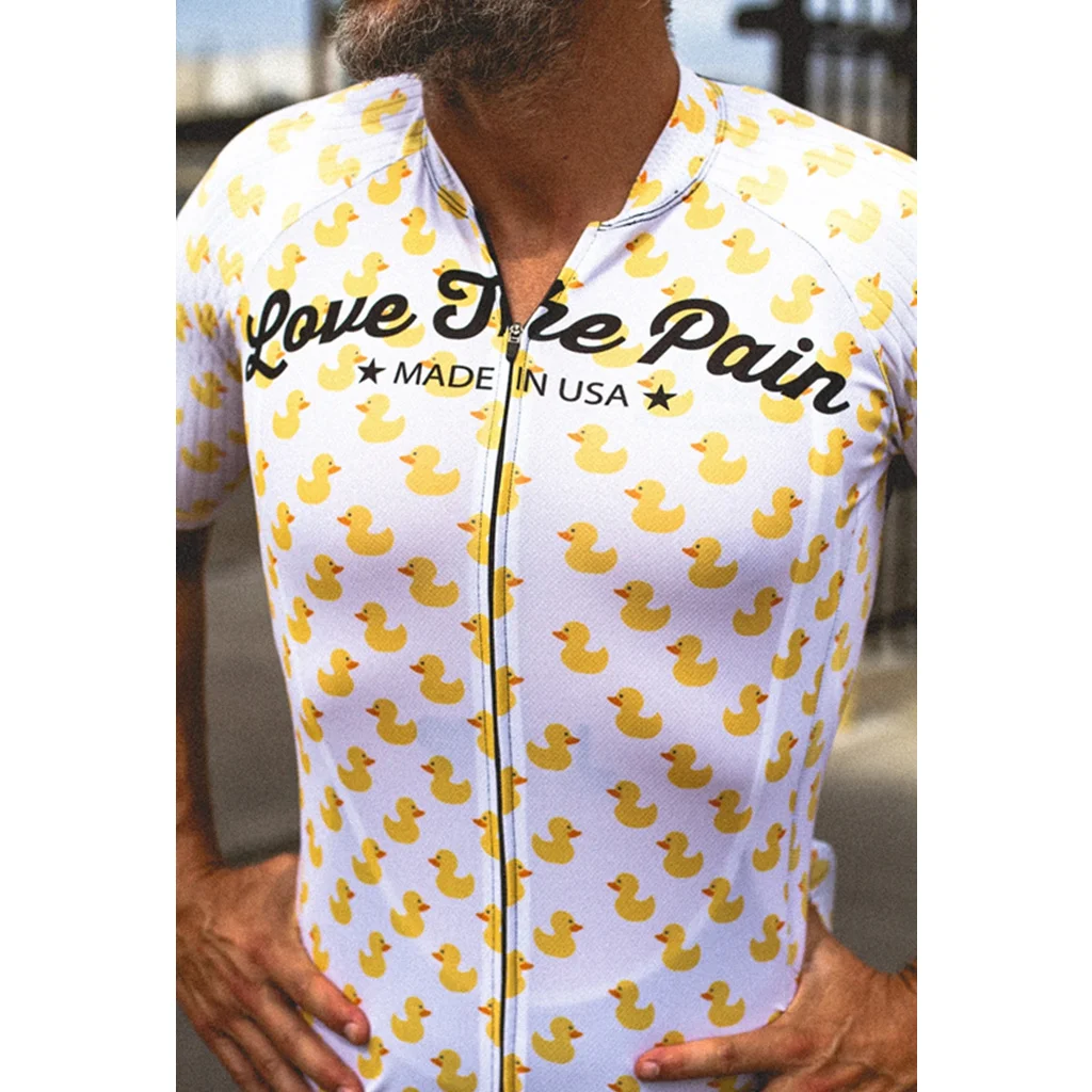 Love The Pain Summer Men\'s Cycling Short Sleeve Breathable Jerseys Camiseta Mtb Hombre Manga Corta Camisa De Ciclismo Maillot