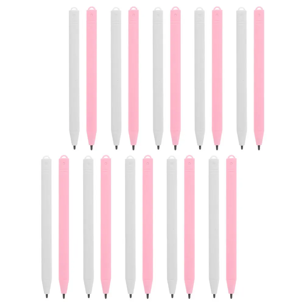 

20 шт., ЖК-доска для письма, стилус с тонким наконечником, универсальный стилус, легкая удобная ручка для планшета, рисования и письма