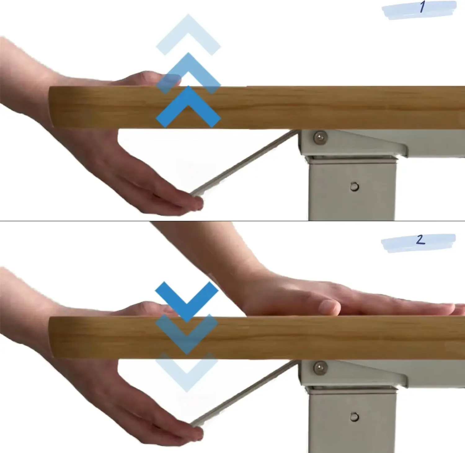 Table,Bed Desk,Hospital Bedside Table,Pneumatic Mobile Laptop Computer Standing Desk Cart with Tray