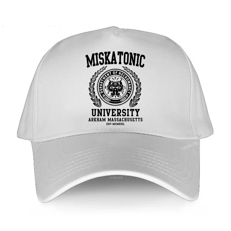 Baseball cap men original brand Sport Bonnet Cthulu And Lovecraft Miskatonic University Call Of Cthulhu Necronomicon casual hat