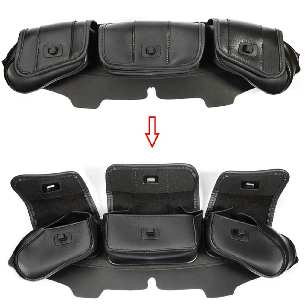 Black Stylish And Expandable Motorcycle Bag Lightweight And Portable For Every Journey Diesels Bag