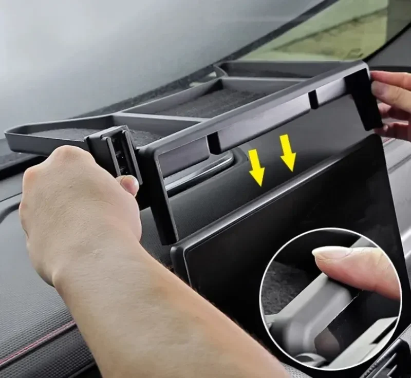 2023-2024 شيري جيتور المسافر T2 حامل هاتف السيارة المحمول تعديل صندوق تخزين السيارة اكسسوارات السيارات الداخلية اكسسوارات الديكور جديد